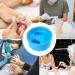 Teksome Manicure Bowl - Manicure Spa Bowl | Nail Soaking Container Manicure Tool Manicure Hand Bowl Art Hand Wash Spa Tool for Women and Girls Blue - Buy Online on SooperMarket.com