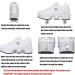 Silver Roller Skates for Women and Men | Outdoor Parkour Shoes with Retractable Wheels | Adults/Kids Quad Roller Skates | Size 8.5 US - Buy Online on SooperMarket.com