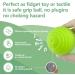 Sensory Balls & Silicone Teethers Combo for Baby 3-6 Months - 6 Pack & 4 Pack by ROHSCE - Buy Online on SooperMarket.com
