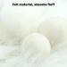 Shakven Laundry Wool Dryer Balls Round Fabric Softener Balls | Laundry Room Supplies Household Gadgets Natural Fabric Softener Balls Dry Cleaning Kit for Dryer - Buy Online on SooperMarket.com