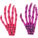 6 Pieces Gothic Skeleton Hands and Bone Hair Clips Fashion Punk Rock Devil Claw Hair Clips Women Girls Hair Accessories - Buy Online on SooperMarket.com