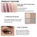10 Color Nude Eyeshadow Palette with 6 Brushes - High Pigment, Long Lasting Matte Eye Makeup for a Natural Look - Buy Online on SooperMarket.com