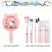 Kawaii Kitty Makeup Brush Set with Mirror Comb - 10pcs Cat Gift Set for Girls - Buy Online on SooperMarket.com