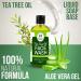 Tea Tree Oil Face Wash 4oz - Natural Skin Cleanser for Acne & Ringworm - Made in USA - Buy Online on SooperMarket.com