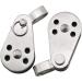 2pcs Stainless Steel Nylon Pulley Marine Pulley Blocks - Boat & Kayak Accessories - Buy Online on SooperMarket.com