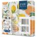 PAW 3-Layer Napkins (33x33 cm) | 20 Colorful Citrus Fruit & Bee Party Napkins | Ideal for Birthdays Weddings & Celebrations - International Shipping Available - Buy Online on SooperMarket.com