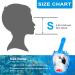 Kids Full Face Snorkel Mask Set - 180 Panoramic View, Anti-Leak/Anti-Fog, Blue - Safe & Foldable Snorkeling Gear for Kids/Adults - Buy Online on SooperMarket.com