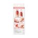 KISS imPRESS No Glue Press On Nails - Adore You Red Squoval Short | 30 Nails + Accessories | Perfect for Easy DIY Manicure - Buy Online on SooperMarket.com
