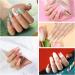 COSCELIA Gel Nail Polish Kit with U V Light Starter Kit 10PC Gel Polish Top Base Coat Nail Art Rhinestones Pink White Glitter Colors Gel Nail Manicure Kit Nail Art Design DIY for Women - Buy Online on SooperMarket.com