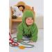 Disana Baby Jumpsuit/Onesie 50-56 Plum - Organic Merino Wool - Soft & Cozy - Buy Online on SooperMarket.com
