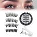 Lumentes Magnetic Eyelashes Lumentes Magnetic Lashes Magnetic Eyelashes Without Eyeliner Reusable Magnetic Eyelashes with Applicator No Glue or Liner Needed (Color : DWSP-4)