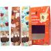 Gnaw Mixed Hot Chocolate Shot Trio - A Trio of Tempting Mochaccino Zesty Orange and Velvety Milk Chocolate Delights Sustainable Chocolate The Perfect Choc Gift - Buy Online on SooperMarket.com