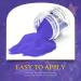 Dark Purple Nail Dip Powder - 28g/Box, No Lamp Cure, Natural Dry, Summer Gel Color (No.30) - Buy Online on SooperMarket.com