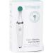 BELLASONIC 4-in-1 Electric Nail File Set | Rechargeable, Oscillating Head | Shape, Smooth, Buff & Shine Nails | Remove Cuticles & Calluses | Salon Quality Manicure Pedicure Results | White/Green - Buy Online on SooperMarket.com
