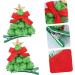 ABOOFAN 2 Pairs Christmas Tree Barrette Christmas Tree Hair Clips Kids Tiara Mini Santa Hats Christmas Hair Clip Hair Barrettes for Girls Mini Tiara Xmas Hairpin Baby Iron Antlers Filler - Buy Online on SooperMarket.com