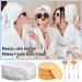 10 Pcs Spa Facial Headband, 50 Pcs Compressed Facial Sponges, 10 Pcs Fan Brushes Set | White Towel Head Wrap | Face Wash, Mask Removal - Facial Makeup Accessories - Buy Online on SooperMarket.com