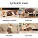 Heywean Dog Sweatshirt - Stretch Fleece Vest for Small & Medium Dogs | Winter Clothing for Indoor & Outdoor | XXS Brown - 1 Pack - Buy Online on SooperMarket.com