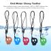 5 Pack Skull Shaped Silicone Chew Necklaces - Sensory Oral Motor Aids for Autism ADHD & Anxiety Relief - Buy Online on SooperMarket.com