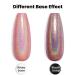 RARJSM Holographic Nail Polish Set - Black, White, Silver, Rose Gold Glitter Gel Polish - 4PCS 7.5ML UV LED Manicure Varnish Gift Set - Buy Online on SooperMarket.com