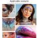 SWETIYOU 50ml Holographic Chunky Body Glitter Gel - Long Lasting Festival Cosmetic Sequins in Blue - Buy Online on SooperMarket.com