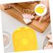 Alipis Baking Tools Silicone Molds Decorative Food Mold Ice Cube Tray Baby Food Mold Pudding Mold Flexible 15X12X3cm Yellow - Buy Online on SooperMarket.com