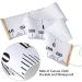 Smlper Kids Height Chart Wall Hanging Ruler Canvas Growth Baby Nursery Decor 79x7.9 (Sun) White - Buy Online on SooperMarket.com