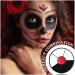 6 Colors Face Body Paint Palette - Washable Halloween SFX Makeup for Cosplay & Costume Accessories | Clown Vampire Bruise | #03 - Buy Online on SooperMarket.com