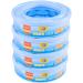 Mom's aide 4 refill cassettes compatible with Angelcare diaperlitic & litter loose II not compatible with dress up & dress up XL & Classic XL