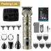 Bestauty 6 in 1 Beard Trimmer Kit for Men - Professional Hair Clipper with T-Blade, Cordless & Rechargeable - Ideal for Nose, Body & Facial Grooming - LED Display & Zero Gapped Design - Golden - Buy Online on SooperMarket.com