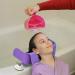 Shampoo Buddy Portable Hair Wash Basin for Kids - Tear-Free Hair Washing Basin for Children, Toddlers, Teens - Use on Bathtub or Sink (Purple) - Buy Online on SooperMarket.com