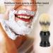 Premium Men's Shaving Brush - Soft Hair Razor Brush with Black Dripping Tape Holder for Facial Cleaning & Grooming - Buy Online on SooperMarket.com