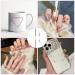 Dual-Ended Rhinestone Picker Doting Pen - Wax Pencil Applicator for Nail Art Jewelry & DIY Crafts - White Acrylic Handle - Buy Online on SooperMarket.com