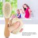 Organic Wooden Baby Hair Comb with Natural Goat Bristles - Gentle Head Massage and Grooming Handle | Ideal Baby Registry Gift - Buy Online on SooperMarket.com
