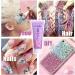 Turelifes Chunky Glitter Gel - Festival Glitter Body Gel for Face, Hair & Nails - 50ml Sparkling Purple - Easy to Apply & Remove - Buy Online on SooperMarket.com