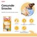 Inaba Churu Puree Cat Snacks - Delicious Hand-Feed Treats with Chicken | 1 Pack (4 Sticks) - International Shipping Available - Buy Online on SooperMarket.com