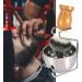 Premium Razor Brush Set - Multifunctional Foaming Mug & Shaving Soap | Ridge-Free Bathroom Accessories in Silver - Perfect for Grooming - Buy Online on SooperMarket.com