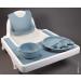 Olgs Silicone Bowl with Lid & Suction Cup for Babies | BPA-Free Dishwasher Safe Children's Dishes | Slipproof & Easy to Clean - Blue - Buy Online on SooperMarket.com