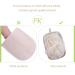 Mikimini Women's Bathroom Shoe & Bath Stools - 2-in-1 Luffa Scrub & Peeling Pad | Improved Design for Gentle Exfoliation | International Shipping - Buy Online on SooperMarket.com