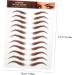 MUSISALY 5 Sheets Eyebrow Stickers Eyebrows Makeup Sticker Peel off Eyebrow Sticker Eyebrow Waterproof - Buy Online on SooperMarket.com