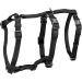 TRIXIE Stay Dog Harness - S/M Black | Comfortable & Durable Pet Safety Gear for Small to Medium Dogs | International Shipping Available - Buy Online on SooperMarket.com