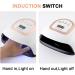 Felenny 220W UV LED Nail Dryer Lamp | Fast Gel Polish Curing | 4 Timer Settings | Auto Sensor | Professional Nail Art Design - Buy Online on SooperMarket.com