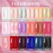 PEACECOLOR Gel Nail Kits Full Set for Beginners 15 PCS Nail Polish with 36W Lamp Kit Nail Gel Builder 10ML with Nail File Machine Basic Gel Extensions Nail Art Design Kit - Buy Online on SooperMarket.com