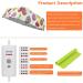 Epoxy Resin Heating Mat  Resin Curing Machine  Epoxy Quick Dry Tool Set with Timer and Cover for Coaster Jewelry Silicone Mold - Buy Online on SooperMarket.com