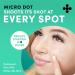 Shop Dots for Spots Micro Dot Anti Pimple Patch - Oval 9 Pack | Fast-Acting Hydrocolloid Acne Treatment | Vegan & Cruelty-Free - Buy Online on SooperMarket.com