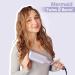 32mm Aima Beauty Curling Wand - Big Wave Mermaid Hair Waver Anti-Scald Ionic Lock for All Hair Types - Purple - Buy Online on SooperMarket.com
