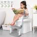 SKYROKU Potty Training Seat with Step Stool Ladder  Toddler Potty Seat for Kids and Toddler Boys Girls  Splash Guard and Safety Handles (Grey) Gray - Buy Online on SooperMarket.com