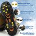 Premium 10-Spike Shoe Crampons - Anti-Slide Winter Chains for Outdoor Sports & Mountaineering (Size 31-36) - Buy Online on SooperMarket.com