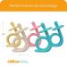 Chillax Teether Toys - Soothing Relief for Baby Teething - Non-BPA Silicone Teethers for Infants 3+ Months - Dishwasher-Safe - Buy Online on SooperMarket.com