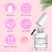 Saviland Blooming Gel - Clear 15ml Nail Polish for Marbles Effect | UV LED Soak Off with Art Brush | Manicure Kit for Salon & DIY - Buy Online on SooperMarket.com