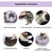 HiDREAM Cat Cone Collar | Cute & Waterproof Elizabethan E-Collar for Cats | Anti-Bite & Lick Wound Healing Collar | Safety Cat Recovery Collar | Medium - Purple - Buy Online on SooperMarket.com